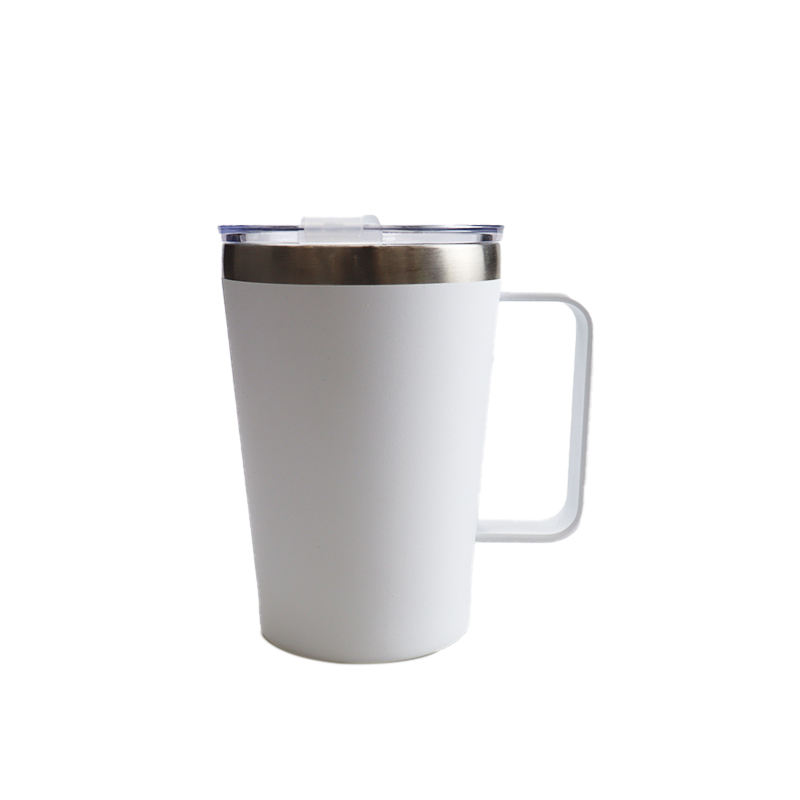 Stainless Steel 12oz Tumbler with Handle Tumblers Wholesale Bulk Coffee Mug