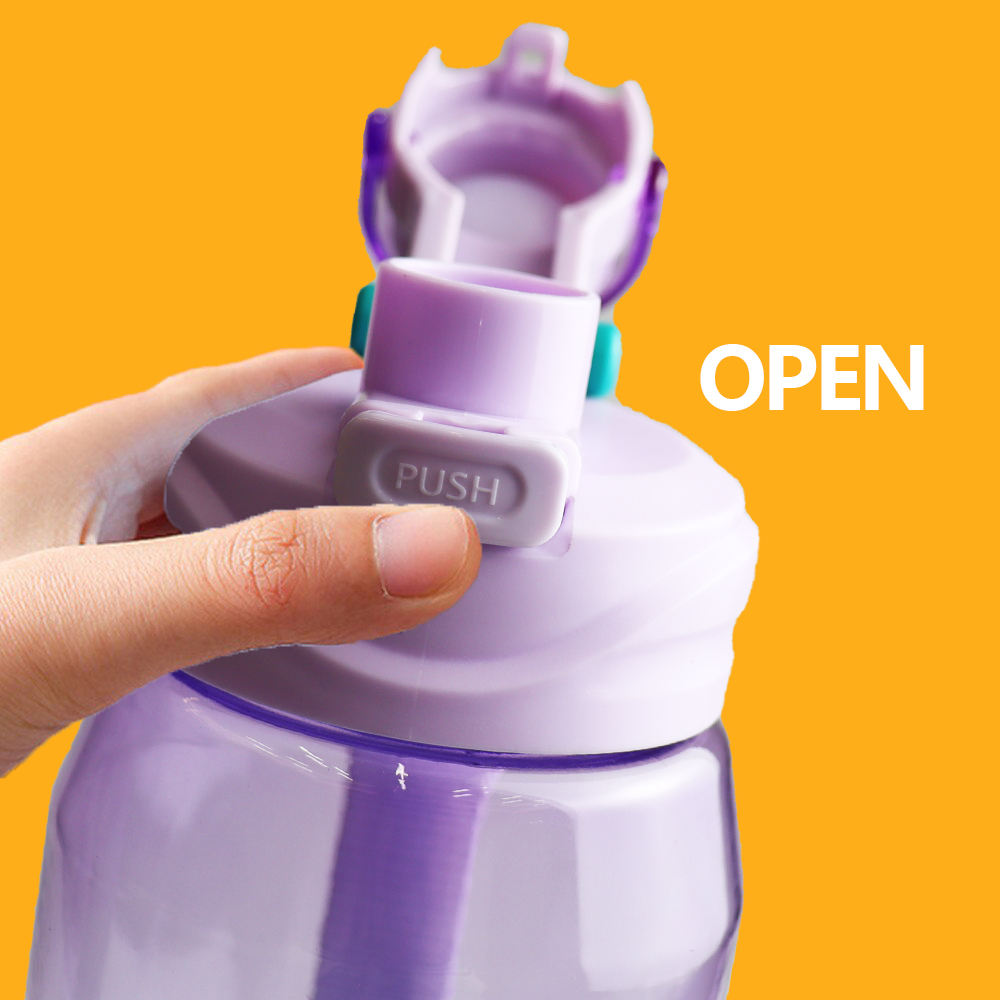 Personalized Lovely Plastic Drinking Water Bottles Bpa Free Sport Water Bottles
