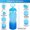 Gym Cute Water Bottle With Custom Logo for Kids Sports Bottles