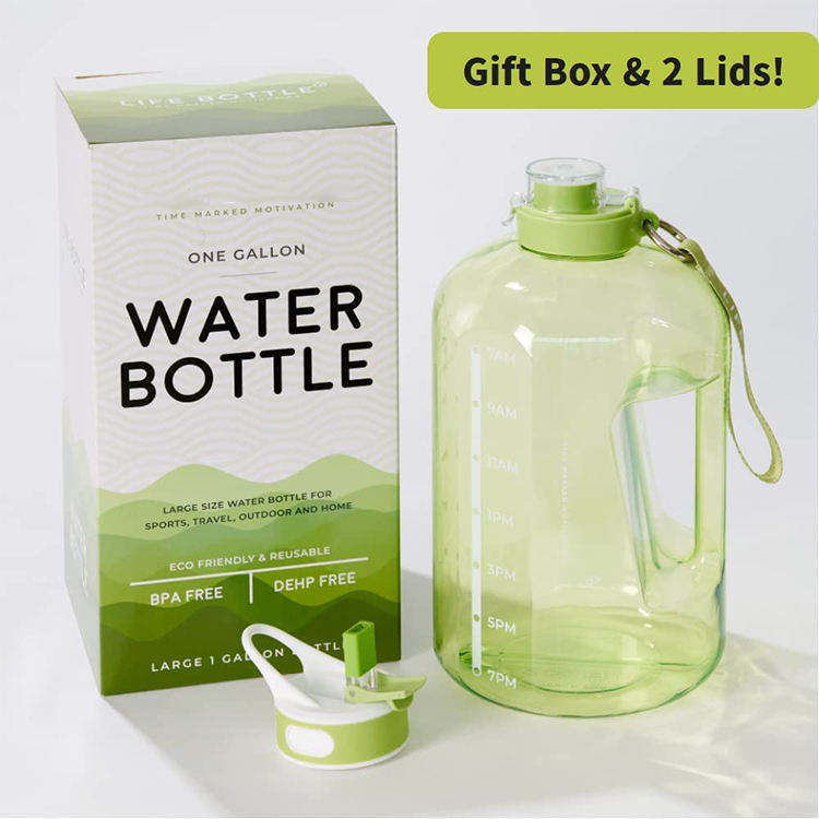 Custom Logo Bpa Free Botella De Agua Grande 128Oz 128 Oz Big Size Drink Bottle Large Capacity Plastic Gym Sports Water Bottle