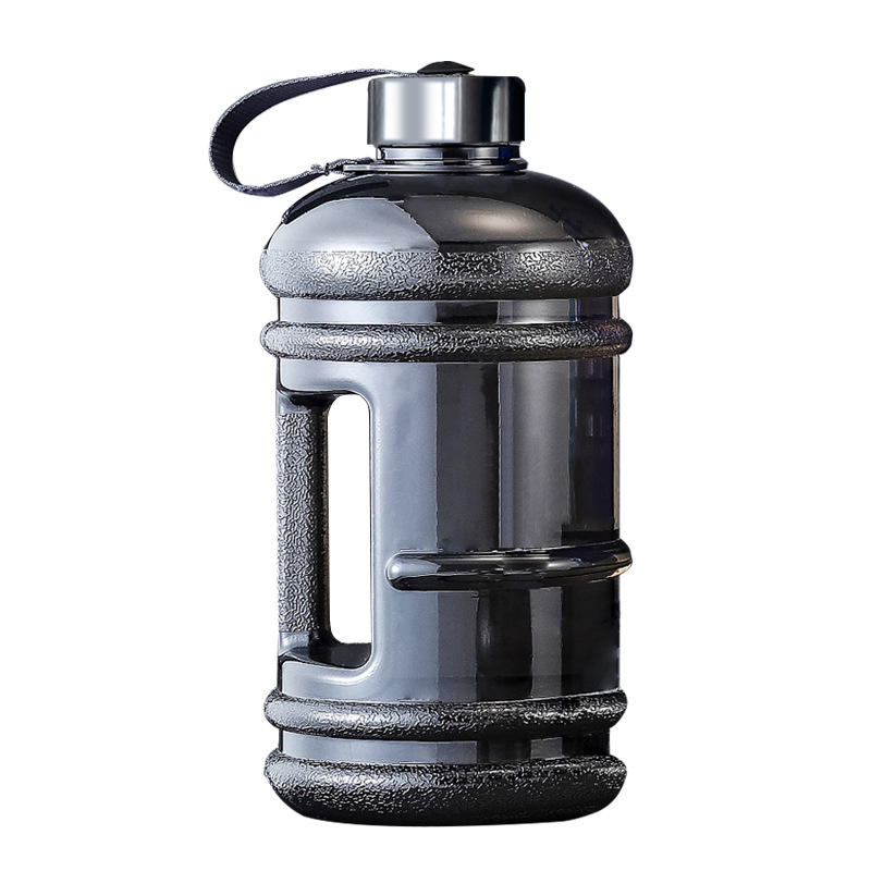 2.2L Large Capacity High Temperature Resistance Outdoor Sports Fitness Portable Practical Plastic Cup With Handle