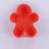 BPA Free Gingerbread Man Shape Silicone Candy Cake Cookie Chocolate Mold