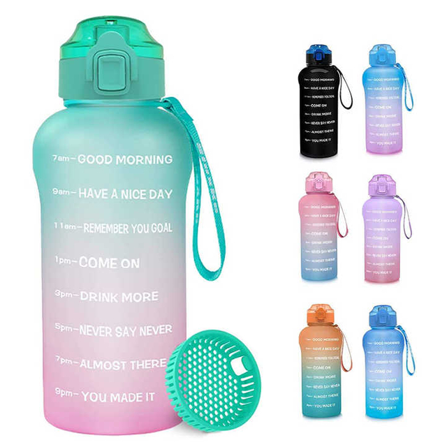 Water Bottles in Bulk Plastic Eco Friendly Water Bottle Gym