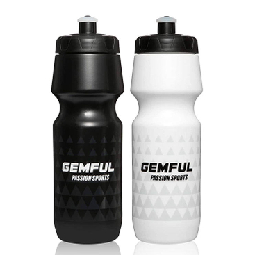 750ml 25oz Logo Custom Gym Bottle Protein Shaker Athletic Plastic Water Bottle Bicycle Light Reusable Plastic Water Bottle
