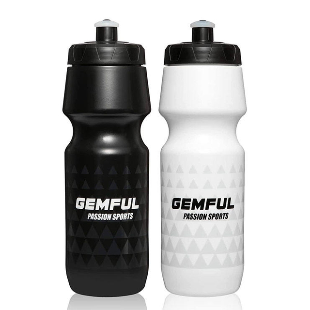 750ml 25oz Logo Custom Gym Bottle Protein Shaker Athletic Plastic Water Bottle Bicycle Light Reusable Plastic Water Bottle