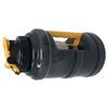 2.2L Large Capacity Gym Big Mouth Handle Portable Jug BPA Free PP Fitness Cold Water Bottle Outdoor Protein Shaker