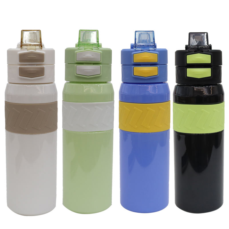 Custom Logo BPA Free PC Tritan Plastic 32oz 1L Motivational Leak Proof Gym Fitness Sports Water Bottle with Times to Drink