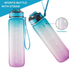 Custom logo and Color BPA-Free Big 32 oz Plastic Sport Water Bottle