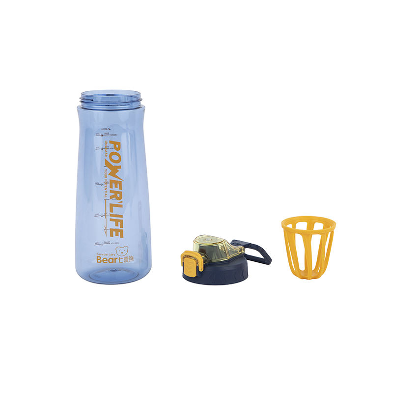 2024 Custom Logo 1400Ml Gym Sport Plastic Drink Water Bottle With Fruit Strainer