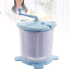 Manual Washing Machine Portable Hand Cranked Manual Clothes Non-Electric Washing Machine and Spin Dryer, Counter Top Washer/Dry