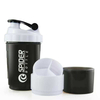 Skaka Flaska Custom Color 600Ml Water Bottles Plastic Protein Shaker Bottle With Powder Holder