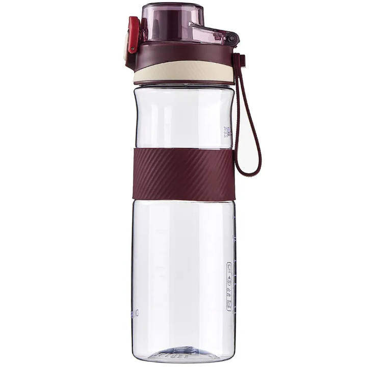 700ml 2023 New Product Water Bottle with Rope One Click Spring Cover Small Capacity for Staff and Boys and Girls