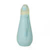 Oem 500Ml Direct Drinking Colorful Cute Collapsible Foldable Silicone Water Bottle for Girls