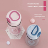 500Ml 600Ml Botellas Para Agua Plasticas De Un Solo Color Drink Bottles Plastic Water Bottle for Girls Women Ladies