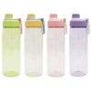 Custom Logo 750Ml Colorful Transparent Portable Plastic Sports Water Bottle Bottles With Rope