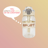 2025 New Design Wholesale 600Ml PETG Plastic Gym Drink Bottle Sports Water Bottle