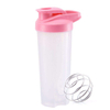 Customize 24oz Plastic Shaker Bottle BPA Free Sport Gym Leakproof Protein Shaker Bottle with Stainless Steel Ball