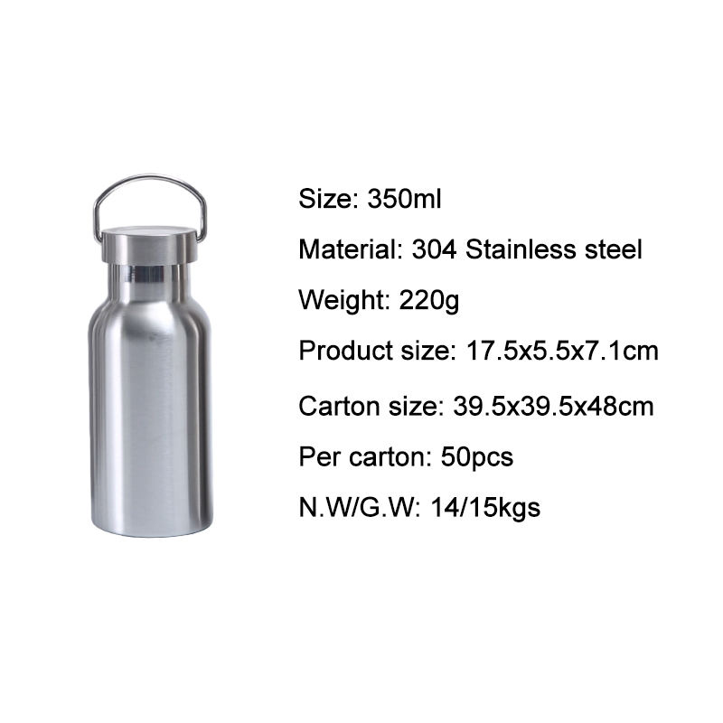 Factory Custom 12/16/20oz Sports Double Wall Stainless Steel Water Cup Thermal Vacuum Insulated Metal Water Bottles Hot and Cold