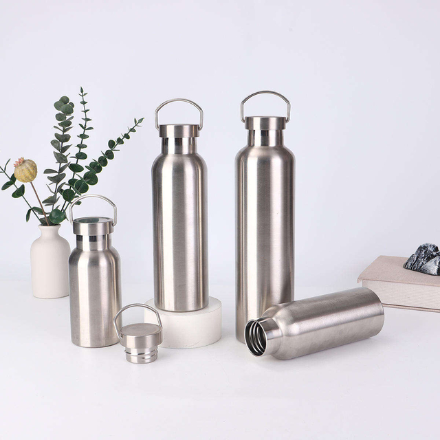 Factory Custom 12/16/20oz Sports Double Wall Stainless Steel Water Cup Thermal Vacuum Insulated Metal Water Bottles Hot and Cold