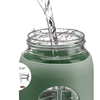 56oz 2024 New Wholesale Custom Multi-color Multi-style Sports Portable Glass Water Bottle With Handle and Straw