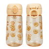 Custom Logo Free Sample Gift Cheap Elegant Promotional Gourd Plastic Water Bottle With Lid for Children