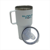 850ml Outdoor Coffee Cup Custom Color Loo Car Mug with Lid and Portable Handle Stainless Steel Tumbler