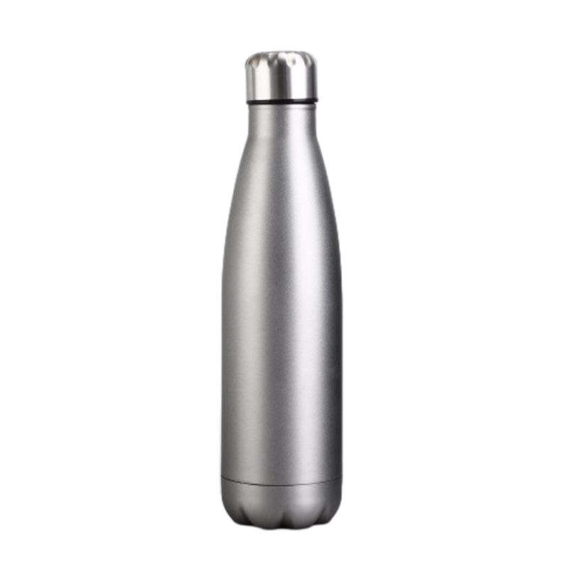 Leakproof Custom Color and logo 16oz Outdoor Gym Sport Bpa Free Hiking Keep Cold Stainless Steel Drinking Water Bottle With Lid