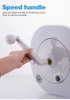 Simple Style Hand Operated Washing Machine Small Mini Spin Dryer Custom Color Box