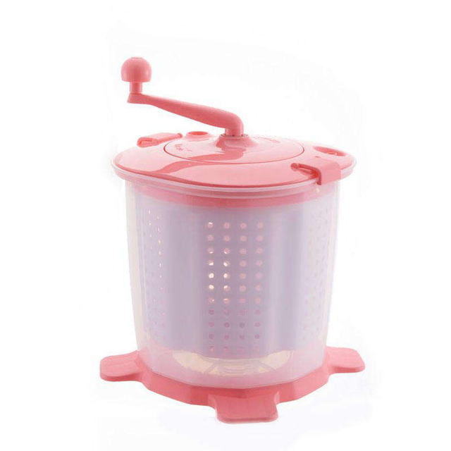Simple Style Hand Operated Washing Machine Small Mini Spin Dryer Custom Color Box