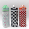 16oz 500ml Kids Keep Hot and Cold Stainless Steel Water Bottles Sports Drinking Bottle Double Wall Silicone Handle