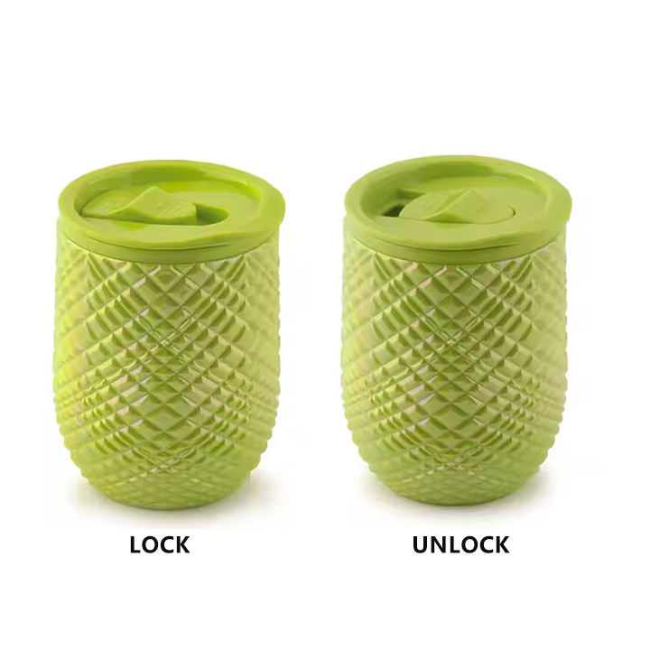 12oz Mini Cup with Double Layered Walls Designed with a Grid Shaped Cup Body for Children Suitable As a Cola Cup