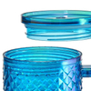 40oz Large Capacity Straw Beverage Cup Colorful Tumblers Car Cup With Handle