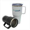 29oz Vacuum Insulated Car Mug with Lid and Portable Handle Stainless Steel Tumbler Travel Coffee Cup Custom Logo