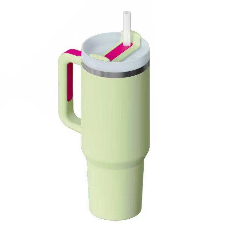 40oz Colorful Custom Tumbler Wholesale Stainless Steel 304 Insulated Coffee Mug With Straw