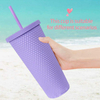 Gobelet Plastique Avec Couvercle Sans Bpas Plastic Drink Tumbler Personalized Wholesale Kids Tumblers Cups With Lid and Straw