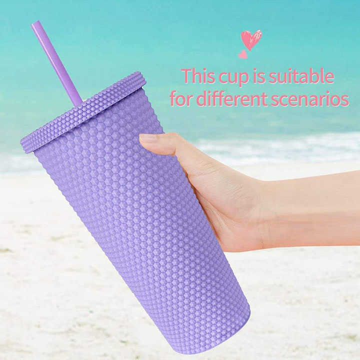 Gobelet Plastique Avec Couvercle Sans Bpas Plastic Drink Tumbler Personalized Wholesale Kids Tumblers Cups With Lid and Straw