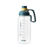 1.8L Wholesale Custom logo Bpa Free Plastic Gym Sport Plastic Water Bottles with Motivational Time Marker