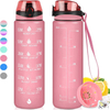 Botella De Agua Bonita Bouteilles Deau Pour Lecole Des Enfants 1L Motivationa Cute New Design Water Bottle for Adults
