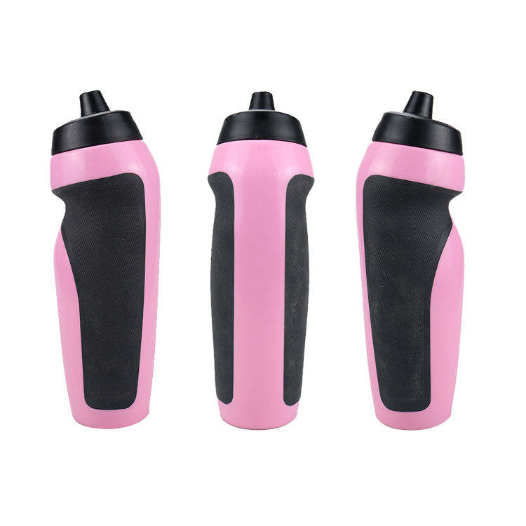 600ML Custom Logo Soft PE Fitness Squeeze Plastic Bicycle Sports Water Bottle Popular Bottle