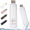 BPA Free Frosted Leakproof Motivational Time Marker 32 OZ Water Bottles With Times