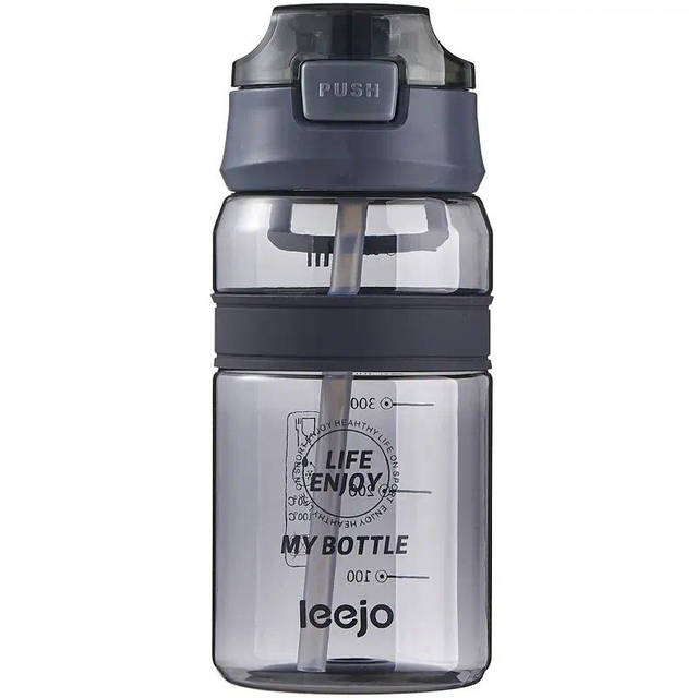 Botella De Agua a Prueba De Fugas Small Reusable Clear Bpa Free Plastic Drinking Bottle Gym Water Bottles
