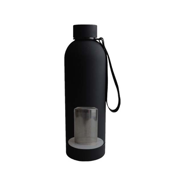 500ml Customized Insulated Stainless Steel 304 Tea Infuser Water Bottles Vacuum Flask Bottle Bpa Free Cup
