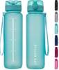 Frosted Straight Drinking Cup Portable Cup With Bounce Cover Outdoor Gym Sport Motivational rainbow Gradient Water Bottle