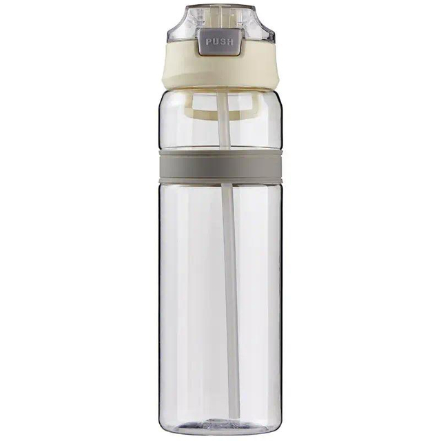 Tritan Flasche Bpa Free High Quality Plastic Sports Drink Bottles in Bulk Water Bottle With Straw