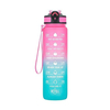 32 oz Motivational Water Bottle Sports Water Bottle with 1000ml Straw Plastic Water Bottle Bpa Free