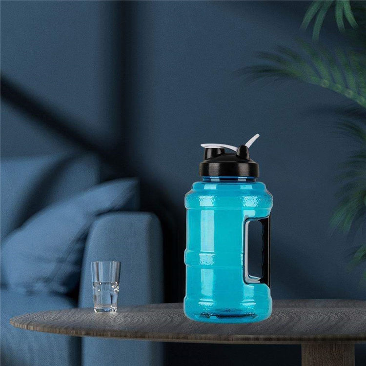 Leak Proof Plastic Gym Sport Drinking Drink Water Bottle With Carrying Handle