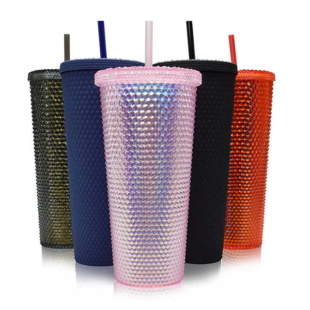 Tumbler Custom Made for Pre School Kids Iridescent Leakage Proof Customizable Coffee Mugs