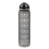 Wholesale Frosted Tritan Plastic Bottle 1 Liter 32 Oz Motivational Water Bottle With Time Marker