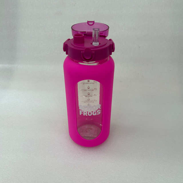 Water Tumbler New Product Ideas 2024 Customized Portable High Quality Plastic Water Bottle With Pop up Straw