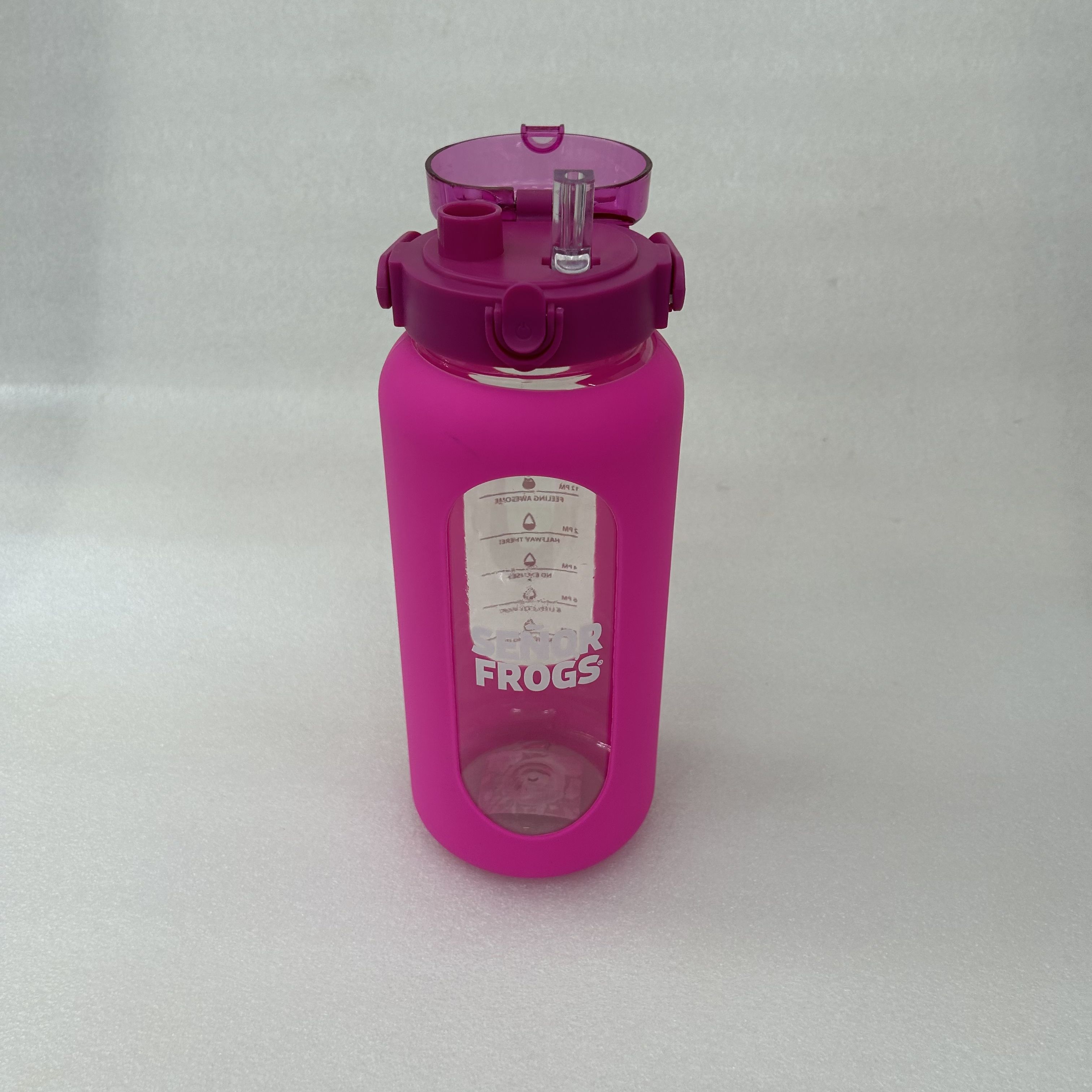 Water Tumbler New Product Ideas 2024 Customized Portable High Quality Plastic Water Bottle With Pop up Straw